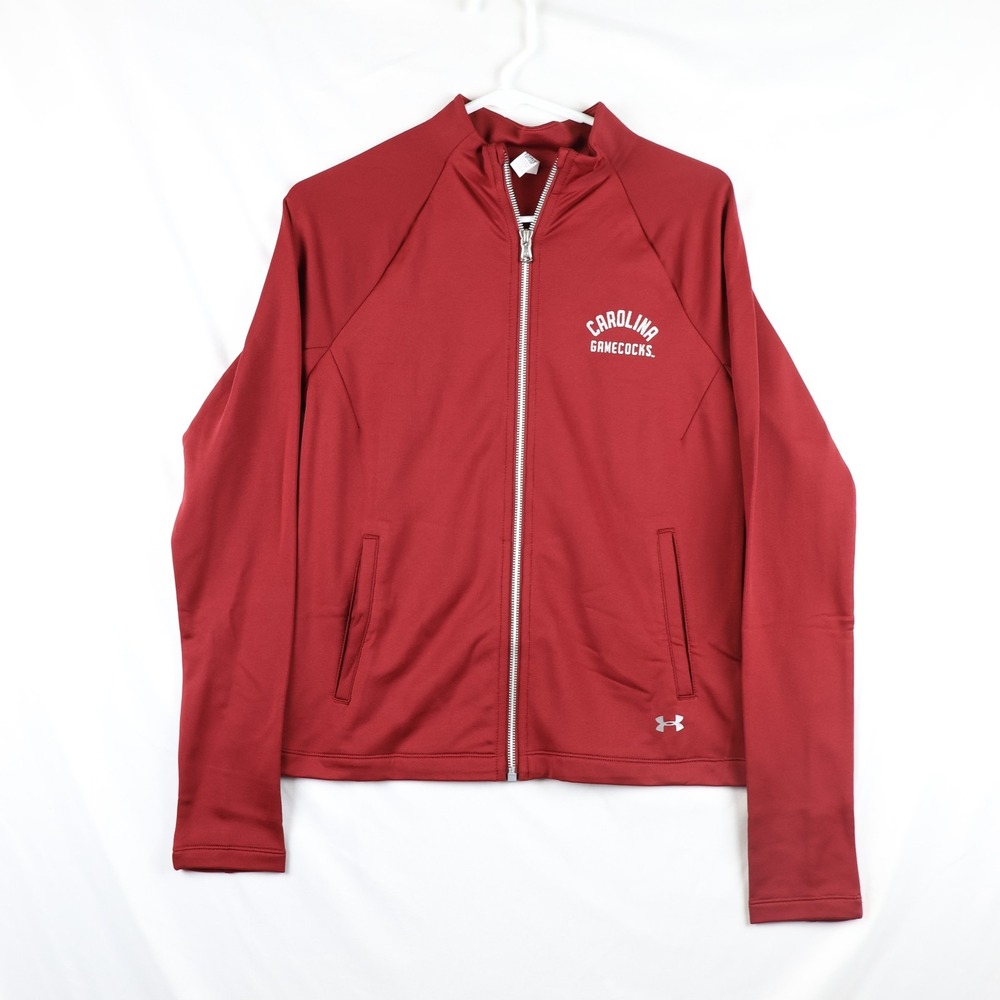 South Carolina‎ Gamecocks Jacket Womens Small Garnet NCAA Full Zip ColdGear